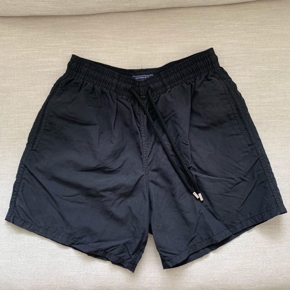 Vilebrequin Moorea Swim Trunks (Medium, Black)